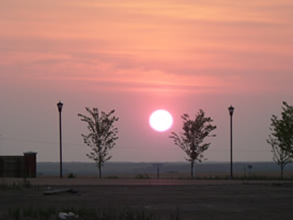 Sunset at Telegraph Heights